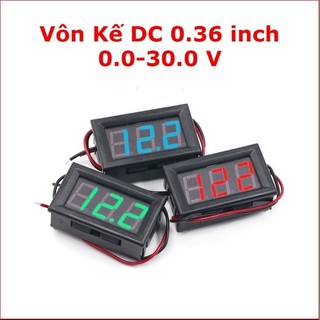 Vôn kế kỹ thuật số dc 4.5-30v led 0,36inch