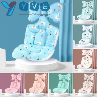 Yve Xe Đẩy Bé Miếng Lót Ghế Hoạt Hình Cotton Thoải Mái Cho Trẻ Sơ Sinh Đệm Buggy Pad