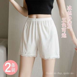 Bán Chạy Ice Silk Quần An Toàn Nữ Mùa Hè Mỏng Phong Cách Chống chói Có Thể Mặc Bên Ngoài Không Cong Rời Quần Short Nhà Quần Legging Quần Bảo Hiểm 55RK