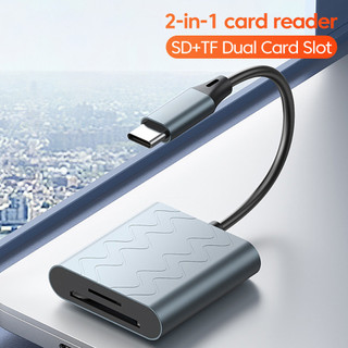 Twitch 2 trong 1 đầu nối đa chức năng loại c / los đầu đọc thẻ nhớ sd tf truyền dữ liệu tốc độ cao usb c usb bộ chuyển đổi usb los otg