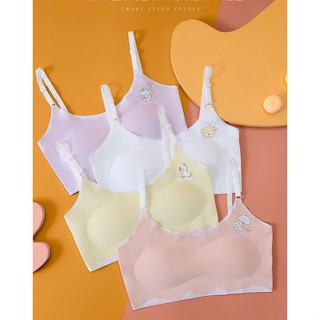 Giai Đoạn Phát Triển Quần Lót Bé Gái Áo Vest Nhỏ Cho Học Sinh Tiểu Học Traceless Bé Gái Và Trẻ Em Áo Ngực Tăng Trưởng Giai Đoạn 1 Mùa Hè Mỏng