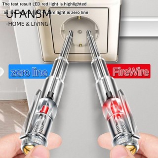 UFANSM Máy dò điện áp Bút báo tuốc nơ vít điện Đèn báo tuốc nơ vít Đầu dò thử nghiệm Bút chì cảm ứng thông minh
