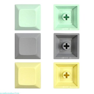 Wonderpakea3 dsa 1u keycap bộ pbt trống keycaps dsa profile 1u chiều cao keycap bộ cho bàn phím cơ chơi game 20 chiếc