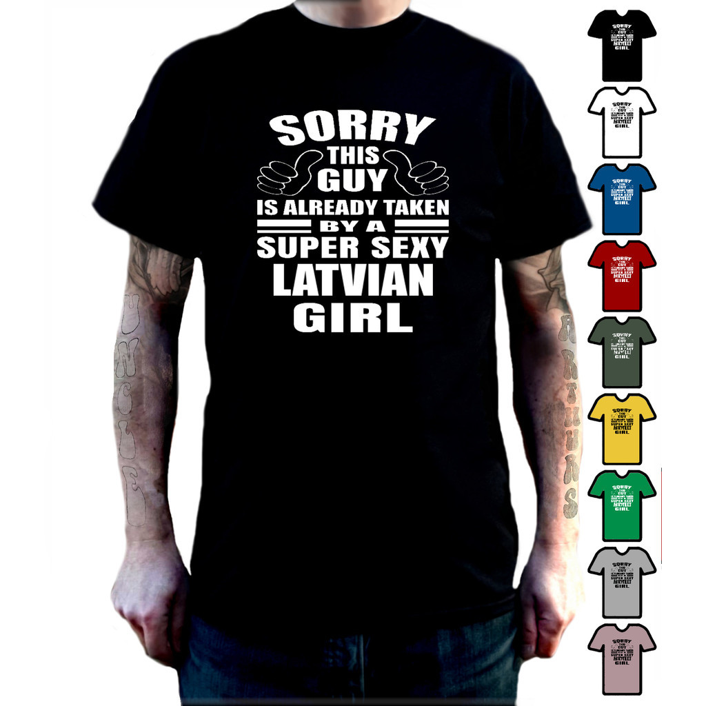 Áo thun Latvia cho bạn trai Vui nhộn Ngày lễ tình nhân