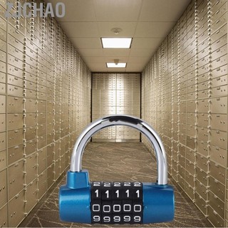 Zjchao 5 Digit Code Lock Padlock U Shaped Suitcase Door Combination