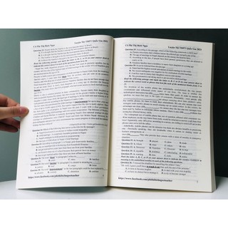 Sách: Bộ Đề Thi THPT Môn Anh