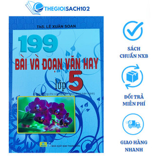 Sách - 199 bài và đoạn văn hay lớp 5