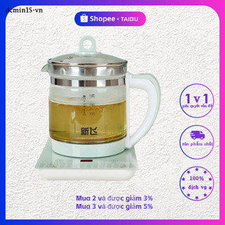 Ấm đun nước điện gia đình đa chức năng KIQUNE Taidu, ấm đun nước tốt cho sức khỏe dung tích lớn, có thể hầm 1.8L