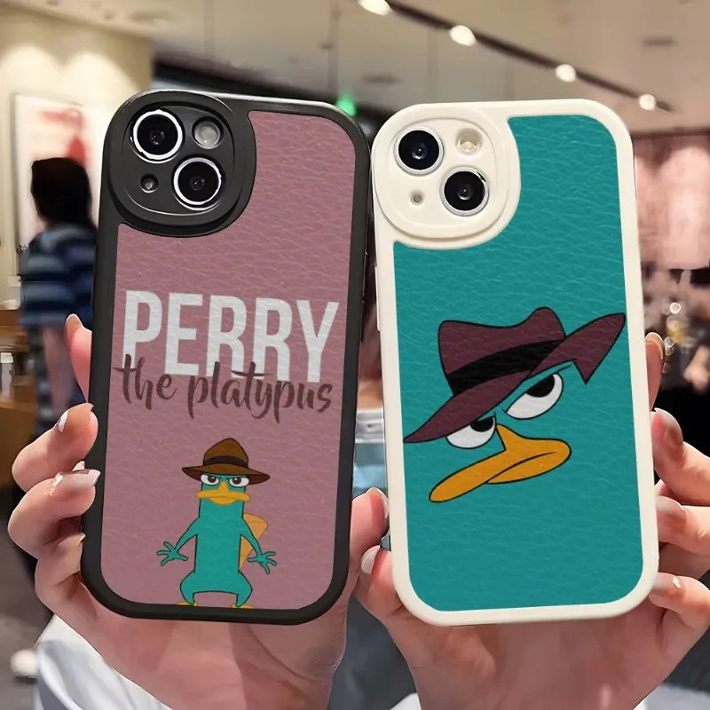 TP-1 Phim Hoạt Hình Perry The Platypus Ốp Lưng Điện Thoại Apple Iphone 13 Pro Max 11 14 12 Mini X Xr