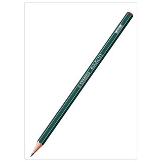 Bút chì gỗ 8b stabilo othello pc282-8b - thân xanh lá