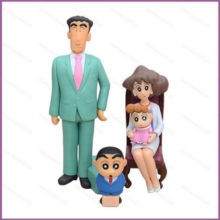 Ellen Crayon Shin-chan Nhân Vật Hành Động Nohara Misae Nohara Hiroshi Nohara Himawari Nohara Shinnosuke Mô Hình Gia Đình Búp Bê