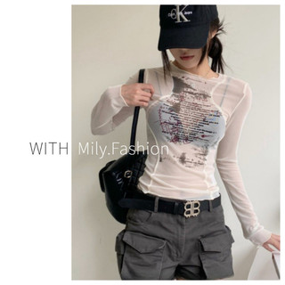 Milyfashion Pure Desire Gạc trắng tay dài mùa hè