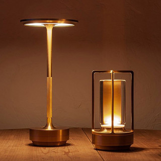  Đèn bàn LED cảm ứng không dây Đèn ngủ để bàn có thể sạc lại cho thanh khách sạn Đèn trí phòng ngủ 