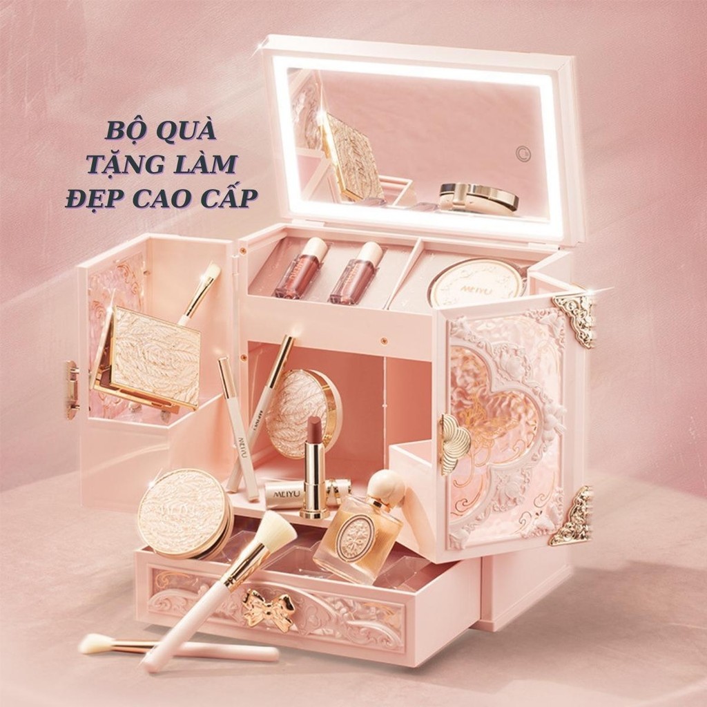 Bộ Trang Điểm Quà Tặng Làm Đẹp Makeup Chăm Sóc Sắc Đẹp BTD27 Nội Địa Trung LEVALASO