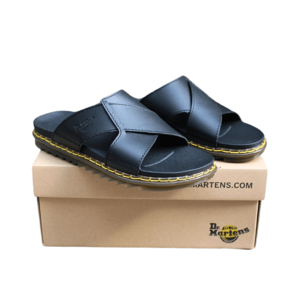 Dép Dr.Marten 2024 Quai Chéo Da Bò . Dép Dr,Thailand ( DR.QC9)