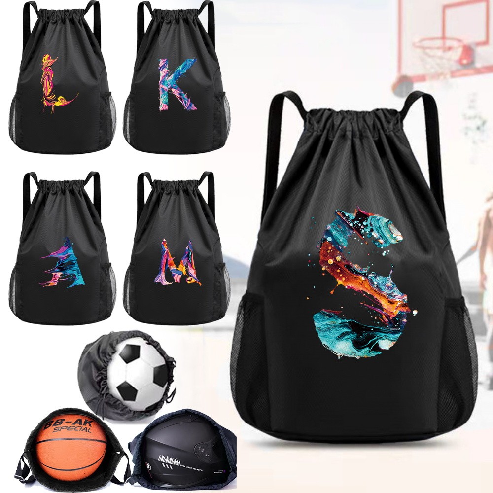 Professional Basketball Backpack High-Quality Fabric Detailed Design Highlights Taste Paint Series