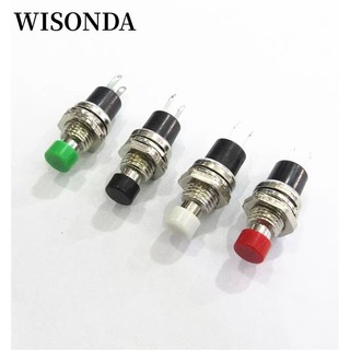 Công tắc nút nhấn tạm thời 7mm PBS-110 Nhấn Công tắc đặt lại tạm thời BẬT TẮT Nút nhấn Công tắc vi mô thường mở Không