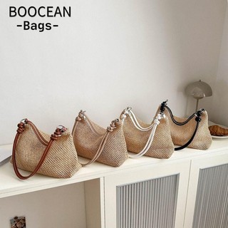 Túi rơm, túi xách mây dệt, túi tote công suất lớn bím handmade thời trang đi biển mùa hè