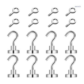 Suit 16 Chiếc Móc Từ Tính Eyebolt Móc Bộ Cho Tủ Lạnh Tủ Khóa Hành Trình Cabin
