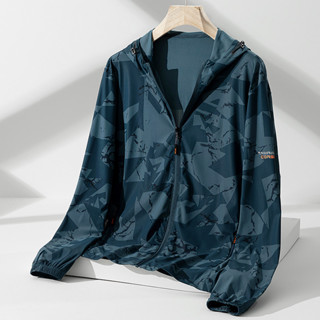 M-5XL Áo khoác chống nước ngụy trang nam M-5XL Áo mưa thoáng khí nhẹ có mũ trùm đầu Áo khoác chống nắng Áo khoác khô nhanh