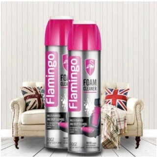  Bình xịt vệ sinh nội thất oto, ghế da ô tô dạng bọt Flamingo F002 650ml