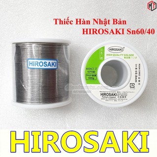 Thiếc hàn nhật bản - hirosaki sn60/40 cuộn 250g 500g 900g 0.8mm