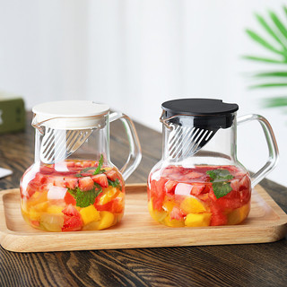 Ấm, Bình Thủy Tinh Pha Cà Phê, Pha Trà Có Lõi Lọc Inox Ở Miệng Bình Họa Tiết Sọc Dọc Đẹp Mắt