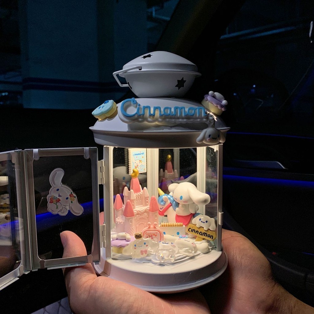 Sanrio Cinnamoroll Đèn ngủ ngoại vi đồ trang trí chó tai lớn Quà tặng sinh nhật bé gái