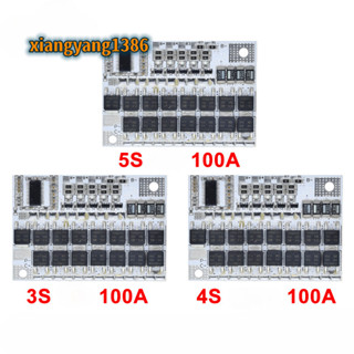 3s / 4s / 5s Bms 12v 16.8v 21v 100a Li-ion Lmo Ternary Pin Lithium Bảo Vệ Bảng Mạch Li-polymer Mô Đun Sạc Cân Bằng Li-polymer