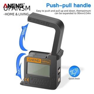 Máy kiểm tra pin Lithium kỹ thuật số Độ chính xác cao AA AAA Nút Cell Checkered Load Analyzer Công cụ chẩn đoán điện dung