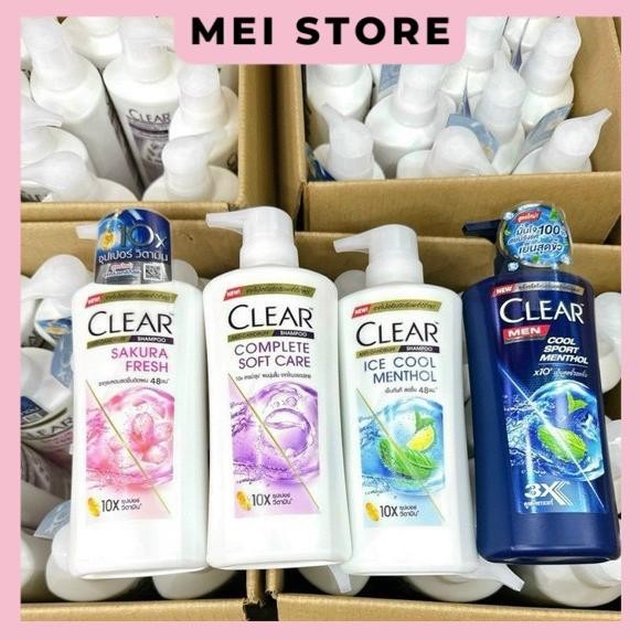 ( Mẫu Mới ) Dầu Gội Clear Thái Lan 400ML