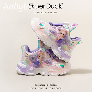Hollylove giày thể thao bé gái cao cấp giày thể thao bé gái giày cho bé gái thời trang thoải mái CYD2441348 18Z240428