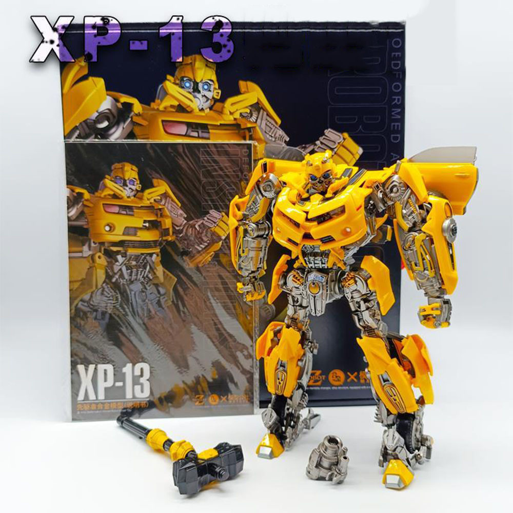 22cm XP13 Transformers Bumblebee Hình Đồ Chơi Robot Hợp Kim Chevrolet Camaro Xe Transformers Trẻ Em 