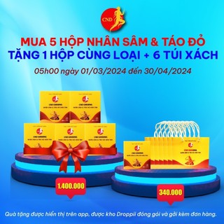 Nhân sâm táo đỏ hòa tan CND Ginseng
