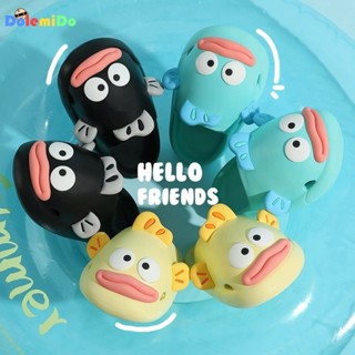 Sách Nhỏ Đỏ Cùng Phong Cách Dép Cá Xấu Xí Giày Lỗ Cá Xấu Xí Cá Xấu Xí Hoạt Hình Mùa Hè Vui Nhộn Dép Xấu Xí Dễ Thương Cặp Đôi Baotou Mặc Ngoài Sli