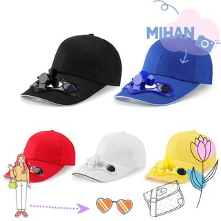 Mũ bóng chày làm mát quạt MIHAN1 Mũ chống nắng đi bộ đường dài năng lượng mặt trời ngoài trời