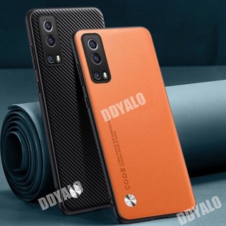 Vỏ Sang Trọng Cho Vivo Y52 Y72 5G Vỏ Da PU Mờ Sang Trọng Chống Sốc