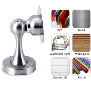 Chặn cửa chống va đập, chặn cửa siêu hít, Nam châm hít cửa mạnh inox 304-Fashinrandy