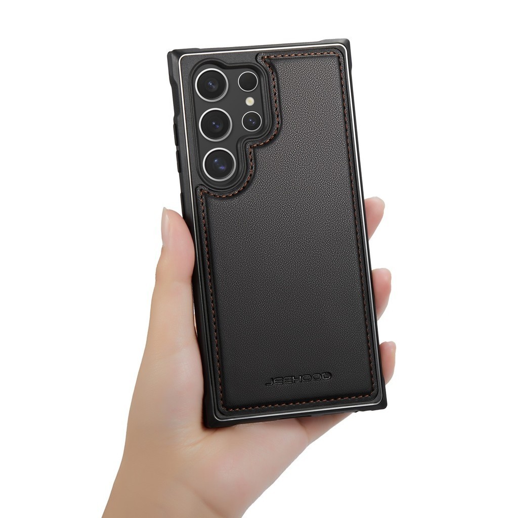Ốp Điện Thoại Da Từ Tính Cho Samsung Galaxy S24 Ultra S23 S22 Plus S21 S20 FE Note 20 Ultra A55 A54 A53 A52 A51 A13 A14 A15 A23 A24 A25 A33 A34 A35 A50 Bìa Cứng