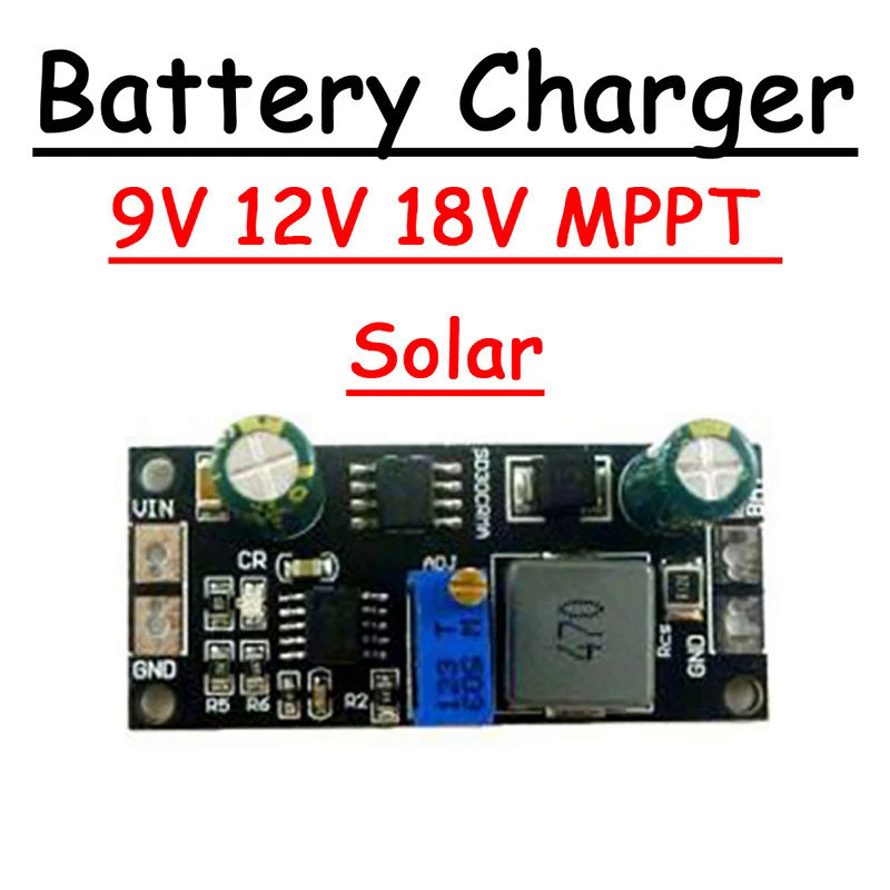 9v 12V 18V MPPT Bộ điều khiển năng lượng mặt trời Mô-đun sạc pin 1A 3.2V 3.7V 3.8V 7.4V 11.1V 14.8V LiFePO4 Li-ion Lithium CELL Sạc