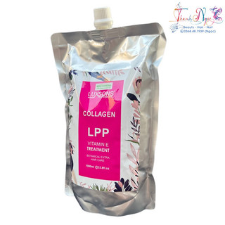 Hấp Dầu Siêu Thơm Siêu Bóng Mượt LPP Luxsons Collagen 1000ml - TN
