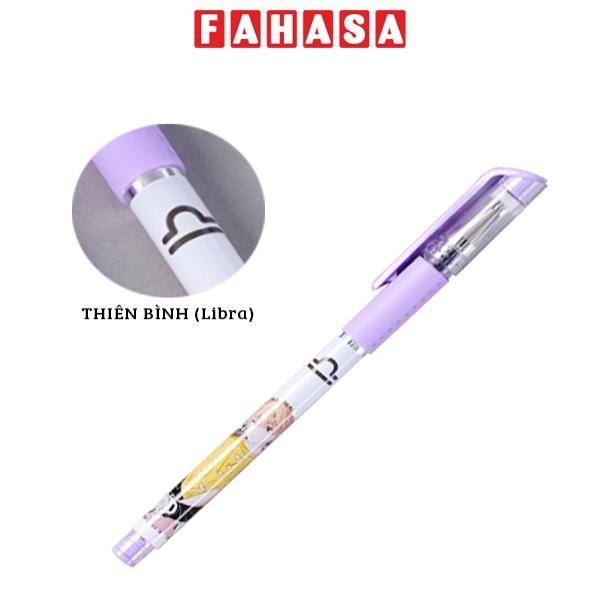 Bút Gel Nước Cung Hoàng Đạo 0.5mm - ClassMate CL-GP107 - Mực Tím - Thiên Bình