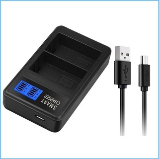 Ez EN-EL3E EN-EL3 Bộ sạc USB LCD hai kênh cho pin máy ảnh D90 D80 D300S D300 D700 D200 D50 D70 D70s D100