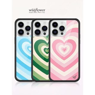 Wildflower rosé latte love ốp lưng iphone 15 14 13 12 pro max cứng wf vỏ silicon chống rơi ốp lưng chống sốc cho iphone 14 15 plus