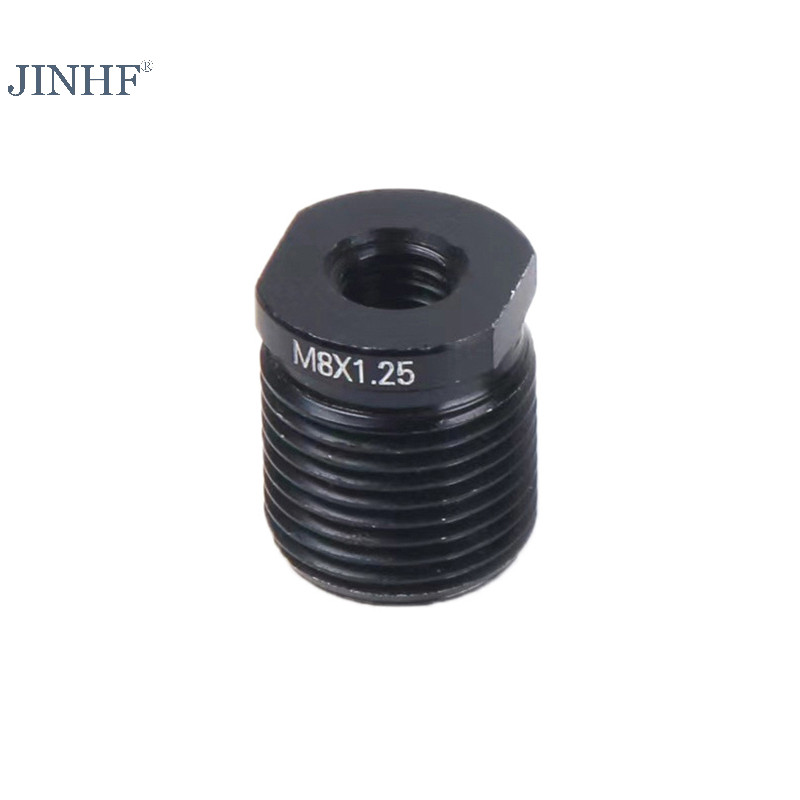 Jinhf Ô tô Sửa đổi Đầu bánh răng Bộ chuyển đổi Đầu nối đầu bánh răng Đai ốc Đầu nối hợp kim nhôm HOT