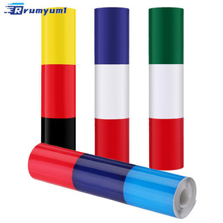 Còn hàng! 3 màu Sọc Nhãn Dán Xe Ô Tô Nắp Hood Đề Can Táo