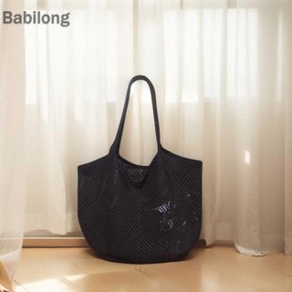  Túi xách nữ dệt kim Tote rỗng Túi đựng tạp hóa Túi xách nữ hàng ngày