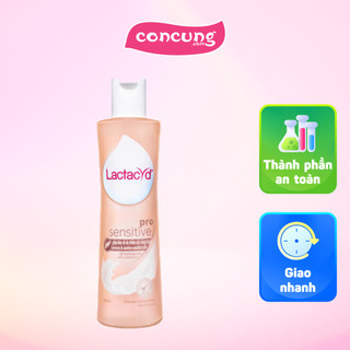 Dung dịch vệ sinh phụ nữ lactacyd pro sensitive dịu nhẹ 250ml