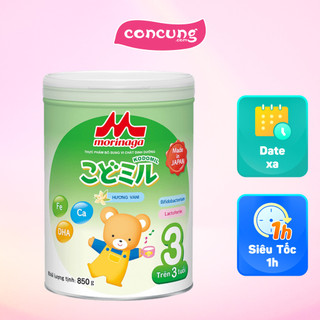 Sữa Morinaga số 3 Hương vani Kodomil trên 3 tuổi 850g