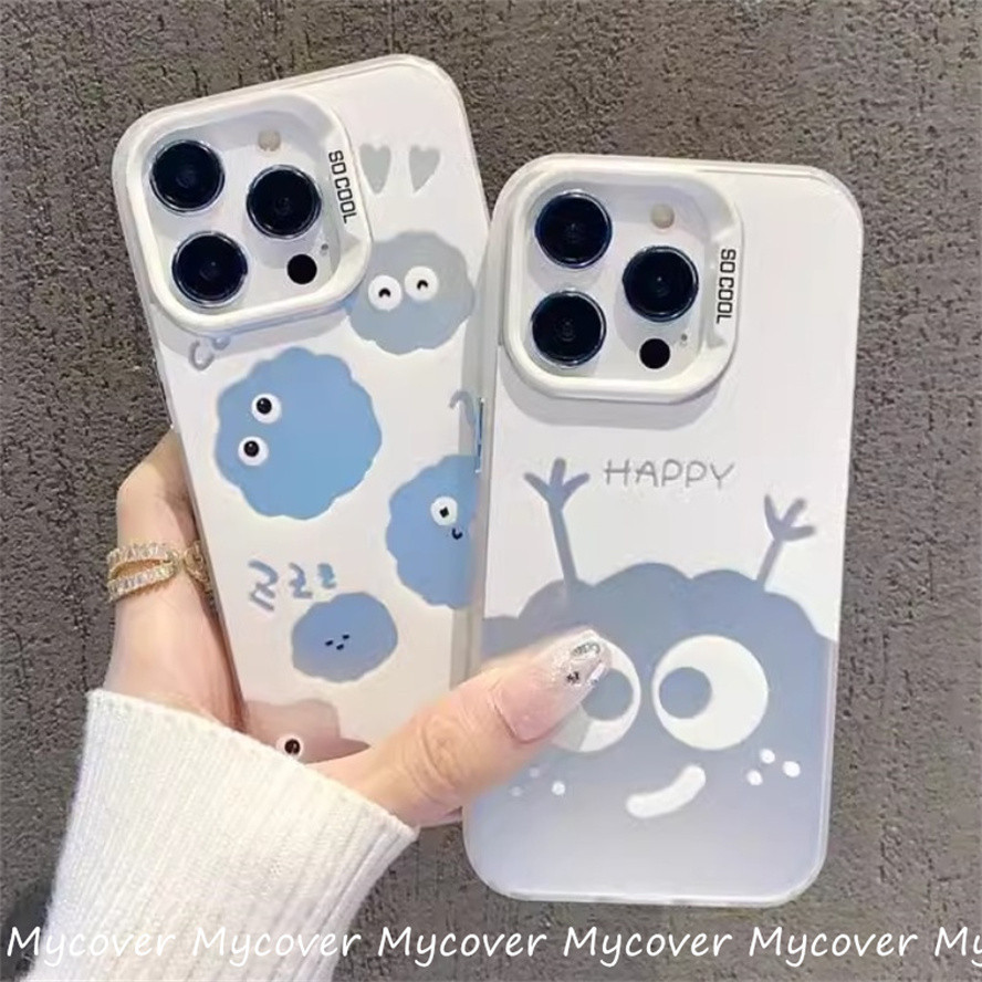 Vỏ bóng than trắng tuyết iPhone 11 15 12 13 14 Pro Max X Xr Xs 8 7 6 Plus SE 2020 Vỏ điện thoại Vỏ m